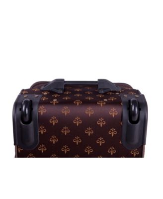 fleur de lis luggage set