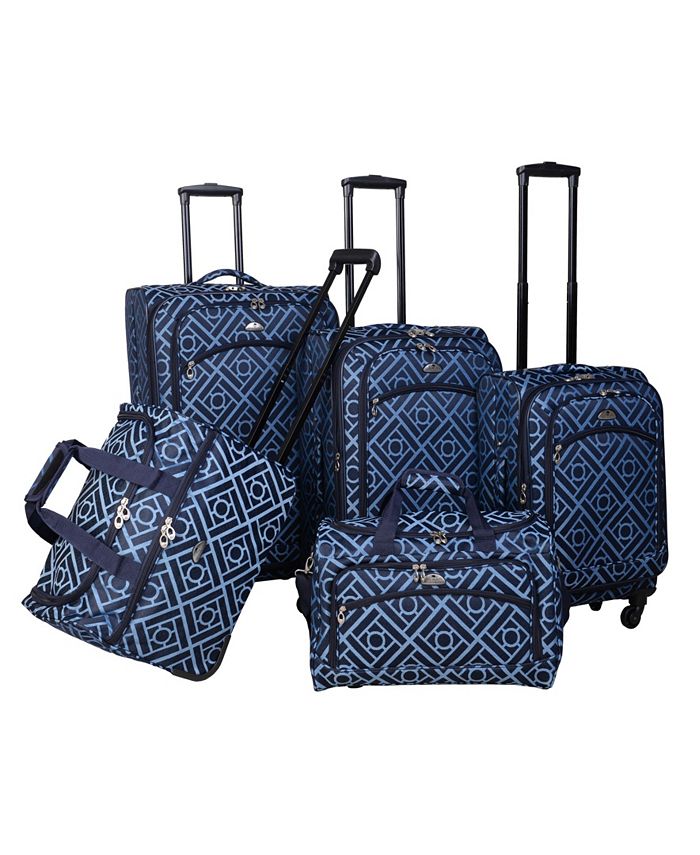 Macy's 5 hot sale piece luggage set