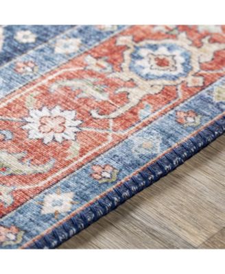 Iris IRS-2312 Navy 3'6" x 5'6" Area Rug