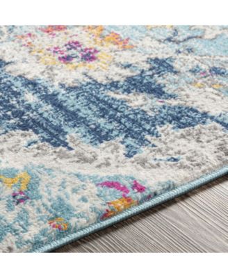 Floransa FSA-2300 Blue Area Rug