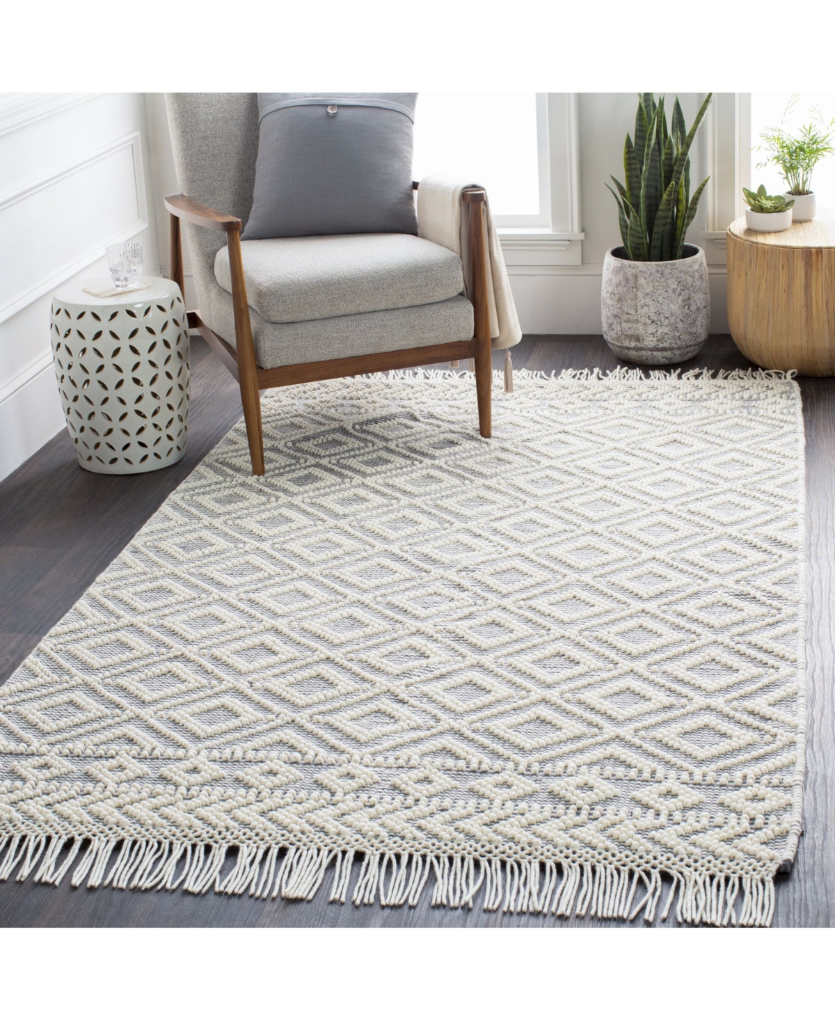 Closeout! Surya Farmhouse Tassels Fts-23037'6
