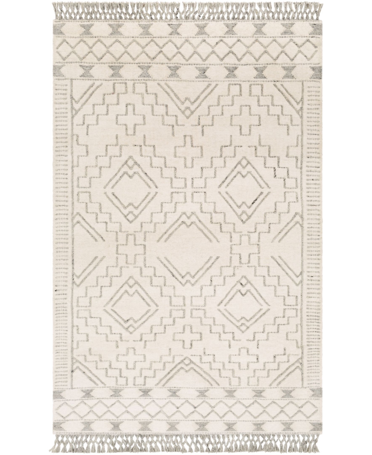 Closeout! Surya Cheyenne Chy-2303 Gray 8' x 10' Area Rug - Gray