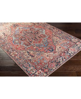 Iris IRS-2310 Red 3'6" x 5'6" Area Rug