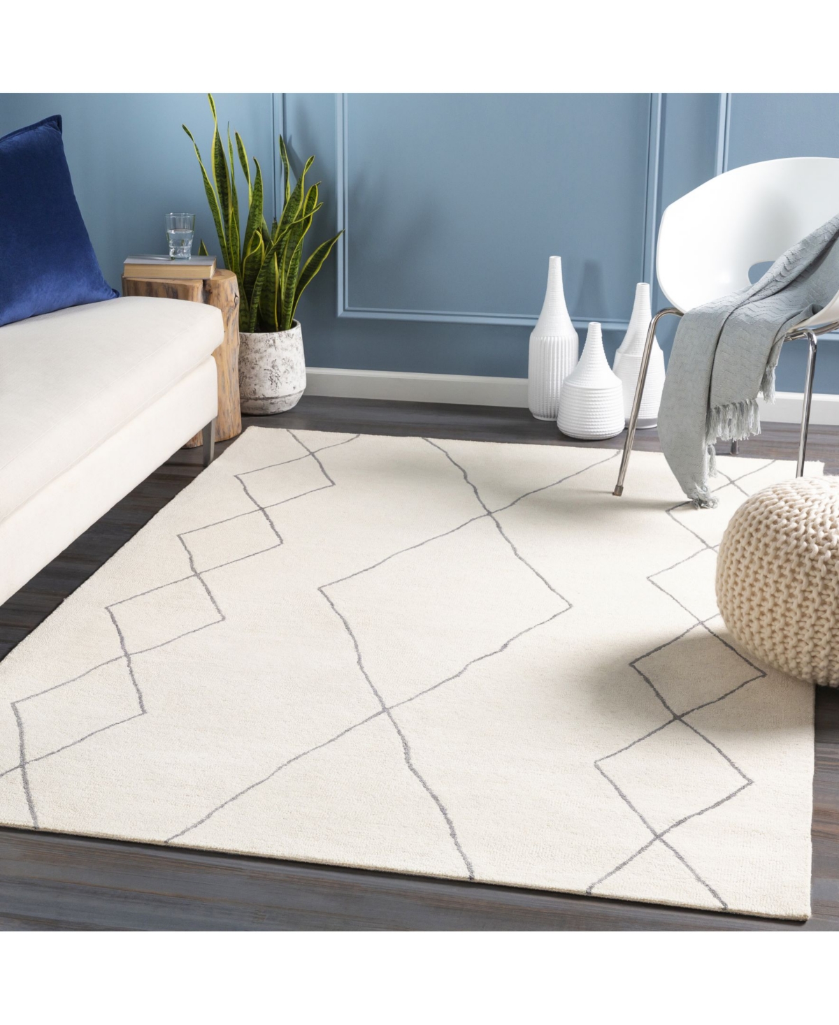 Livabliss Sinop Snp-2306Area Rug - Charcoal