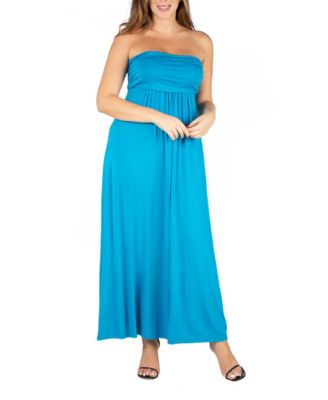 turquoise maxi dress with sleeves