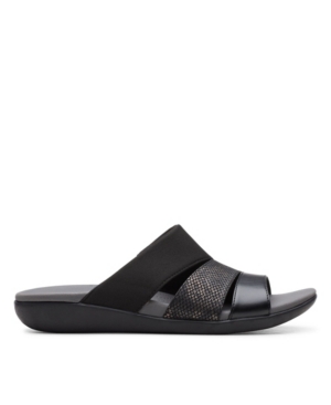 image of Clarks Cloud steppers Women-s Brio Surf Flip Flop Women-s Shoes