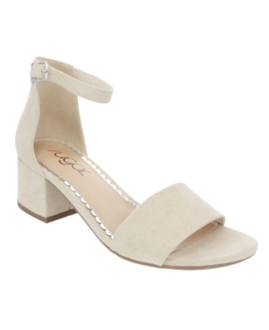 Sugar Noelle Block-Heel Sandals Women's Shoes