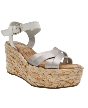 image of Sugar Women-s Happy Platform Wedge Sandals Women-s Shoes