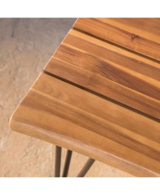 Geania Indoor Industrial and Coffee Table