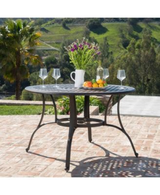 Alfresco Outdoor Cast Circular Dining Table