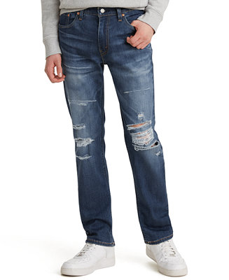 Levi's Men's 541™ Athletic Fit Ripped Jeans - Macy's