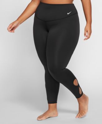 macy's nike plus size leggings