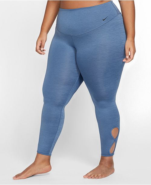 Nike Plus Size Yoga Collection Cutout Training Tights & Reviews - Pants ...