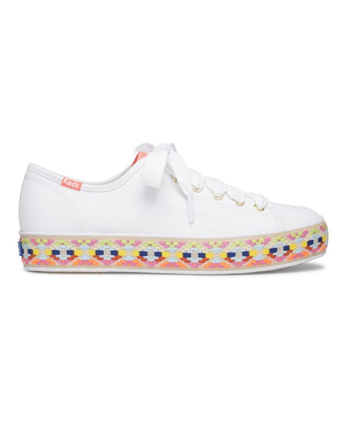 Keds Women's Triple Kick Summer Foxing Sneaker Macy's