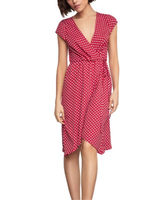 bcbgmaxazria polka dot dress