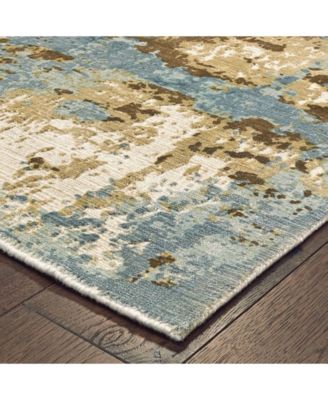 Formations 70001 Blue Area Rug