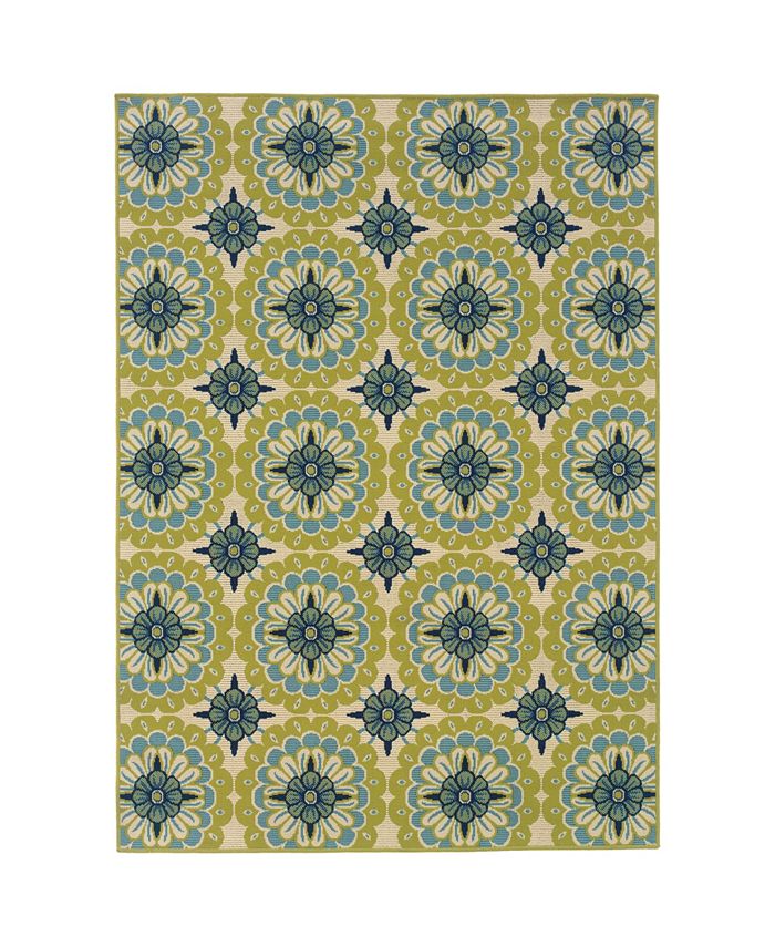 JHB Design Bella BEL10 Green 1'9" x 3'9" Area Rug & Reviews Rugs Macy's