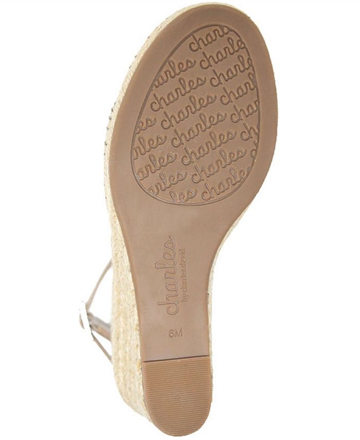 Nola espadrille wedge sandal sales charles by charles david