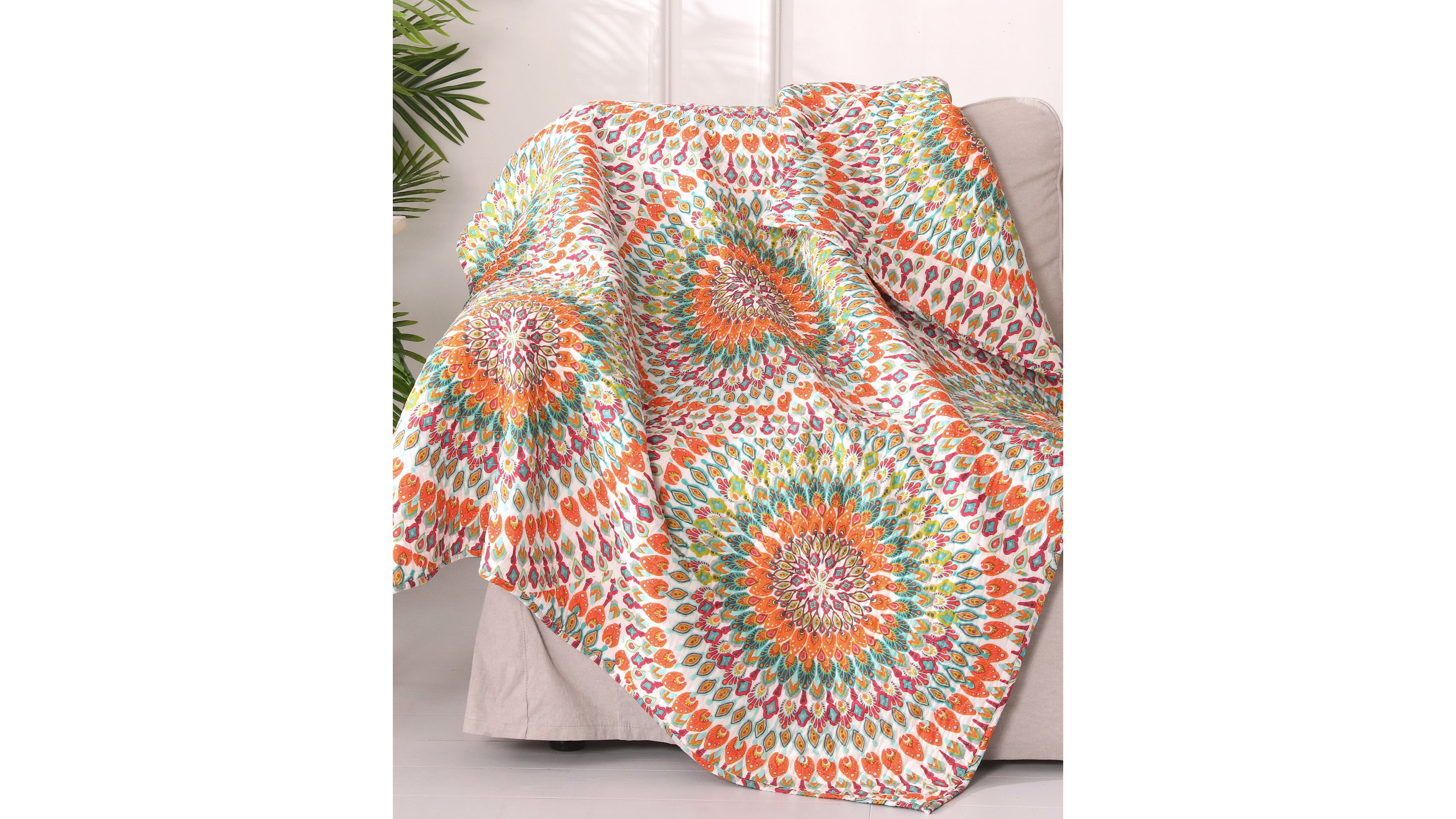 Levtex Mirage Medallion Quilted Throw, 50" x 60"
