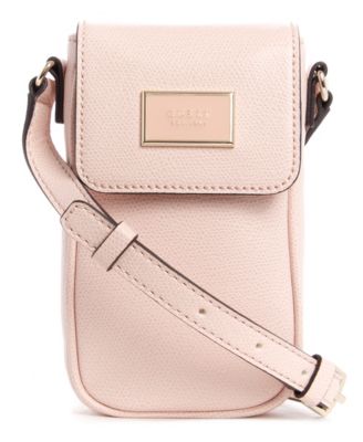 guess pish posh chit chat phone crossbody