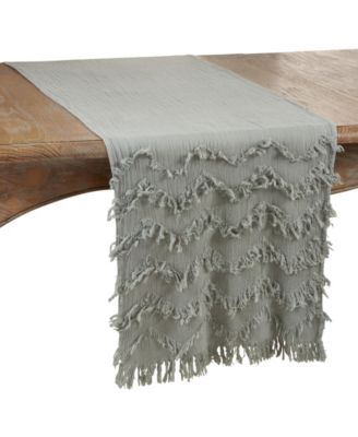 Fringe Chevron Runner