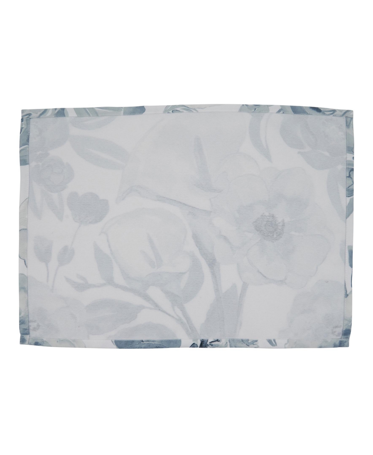 Saro Lifestyle Watercolor Floral Placemat Set of 4