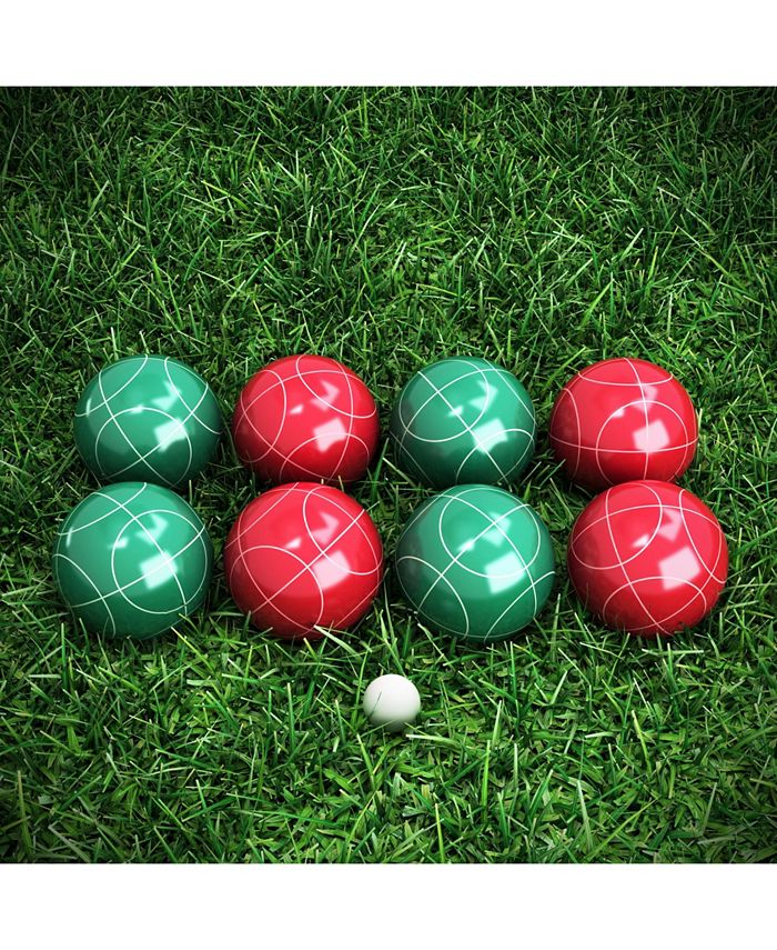 Trademark Global Hey Play Bocce Ball Set Outdoor Family Bocce Game