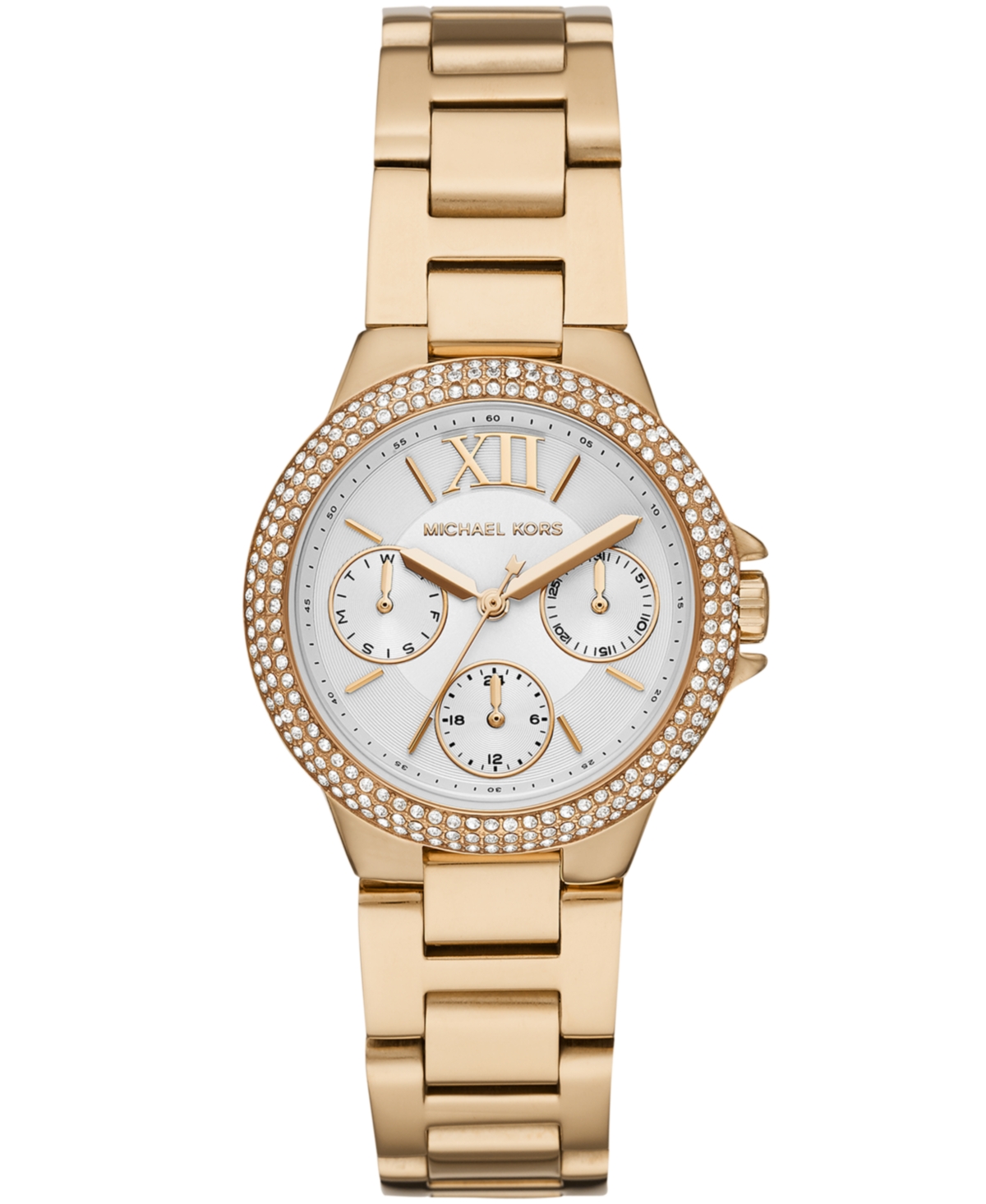 Michael Kors Camille Multifunction Gold-tone Stainless Steel Watch