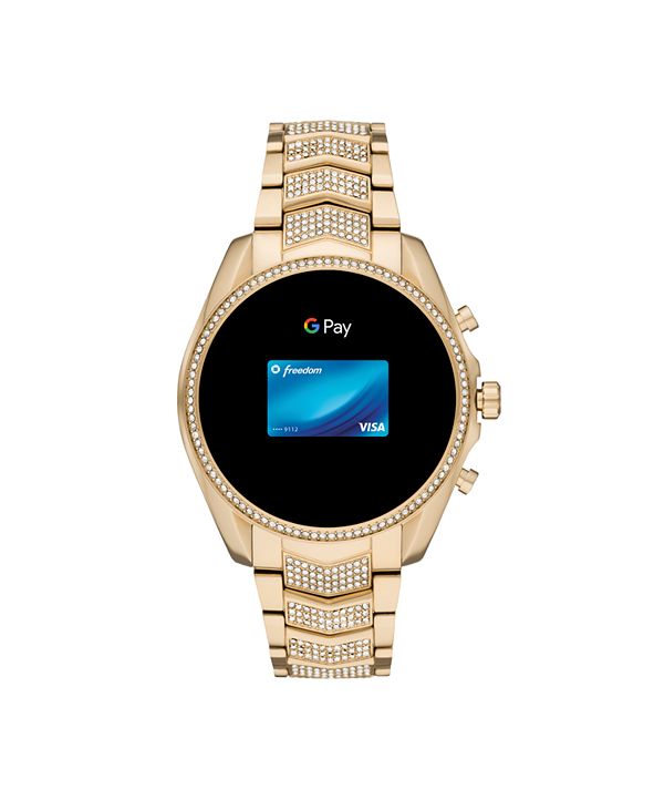 mk bradshaw smartwatch gold