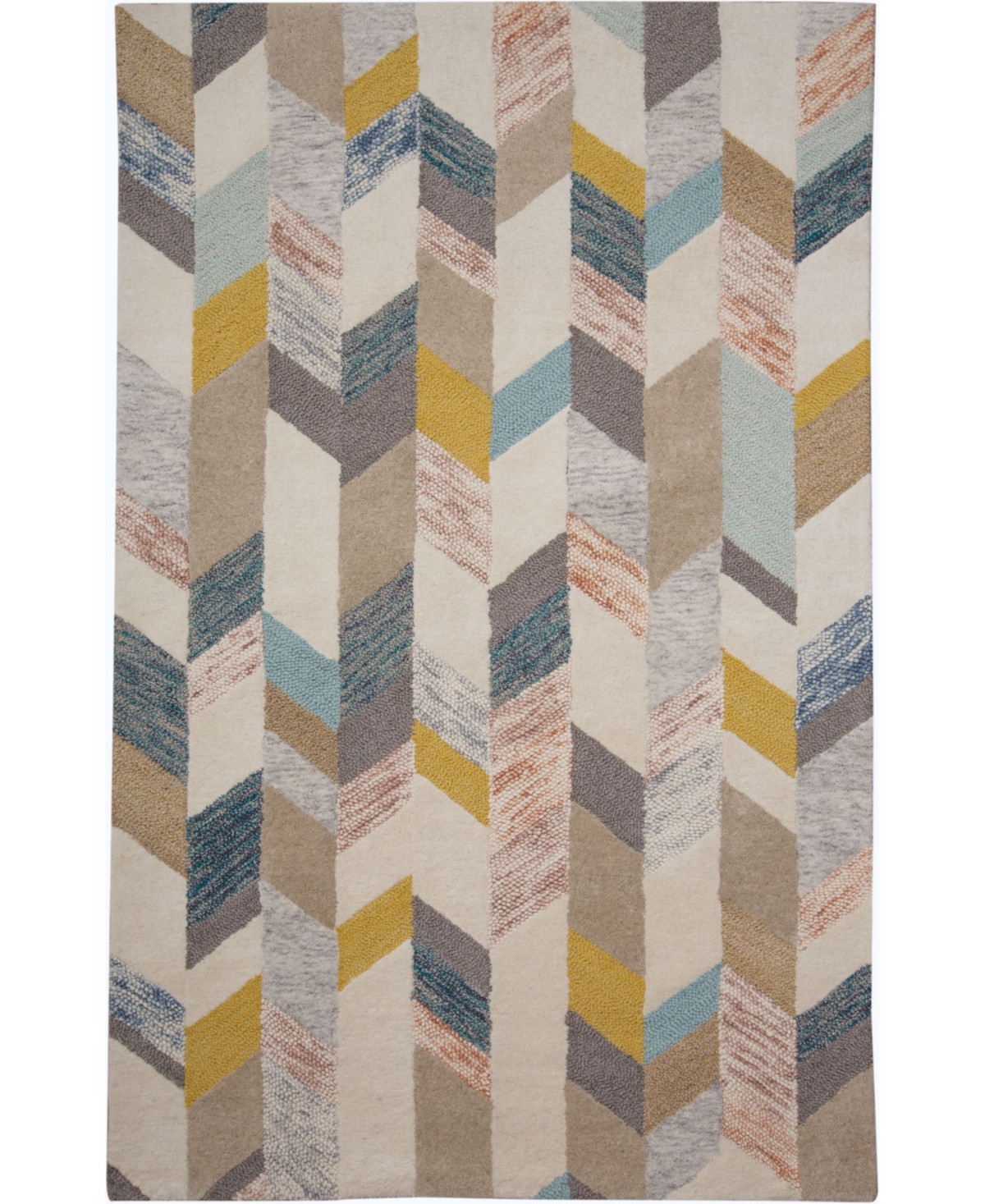 Feizy Anastasia R8446 Gray and Gold 8' x 11' Area Rug - Gray/gold