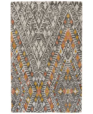 Anastasia R8476 Tangerine Area Rug