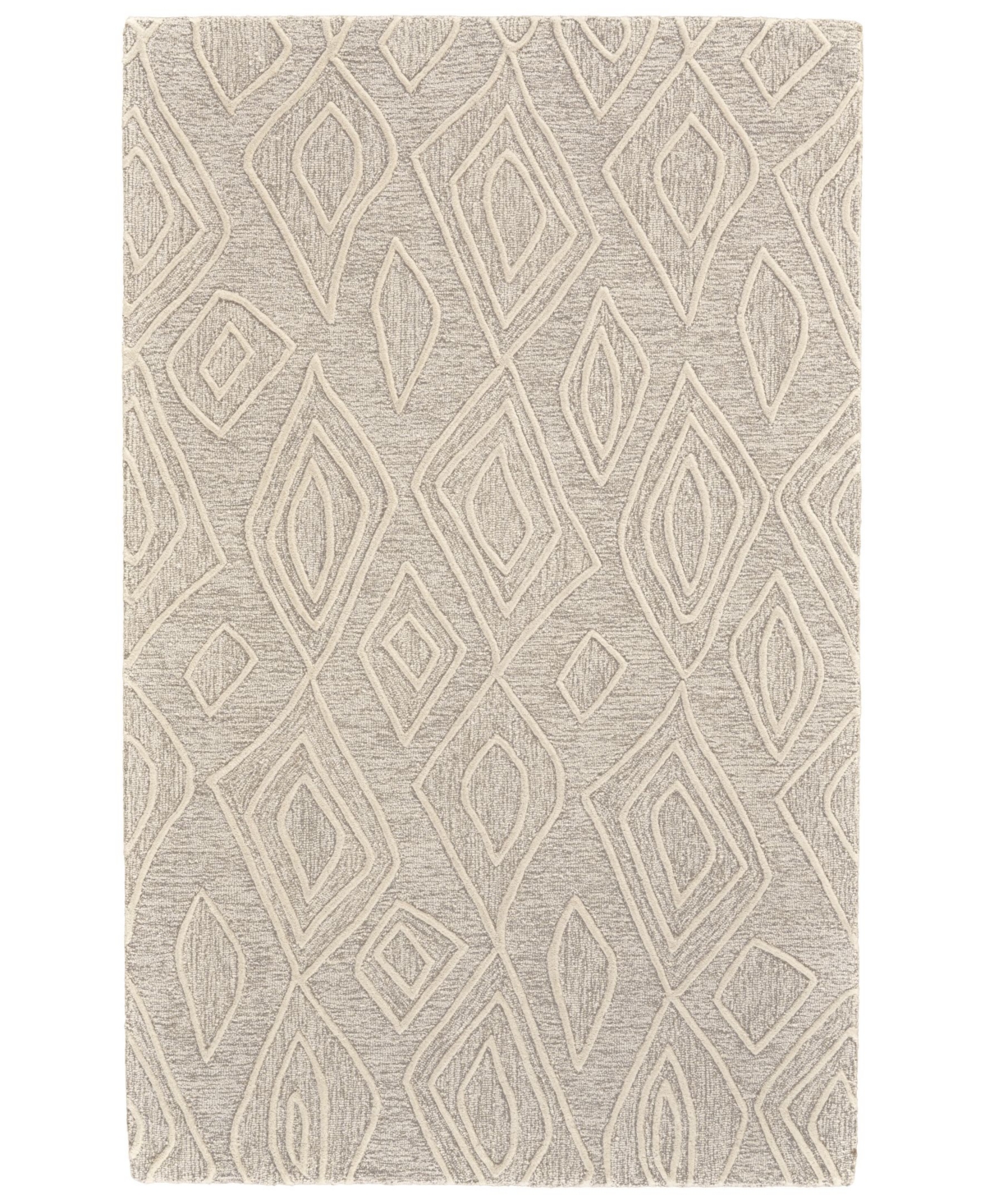 Feizy Alaina R8738 Ivory 9'6in x 13'6in Area Rug - Ivory