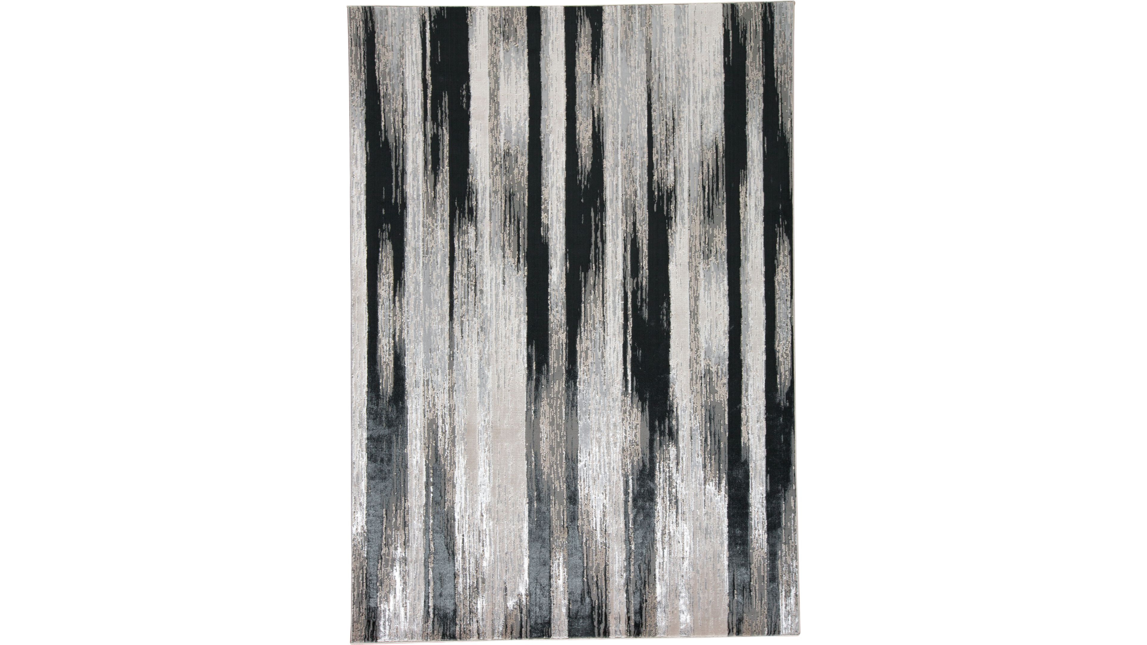 Feizy Micah R3338 Black 1'8" x 2'10" Area Rug