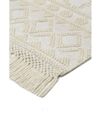 Phoenix R0809 Ivory 5' x 7'6" Area Rug