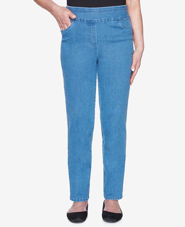 Alfred Dunner Petite Panama City Pull-On Jeans & Reviews - Pants ...