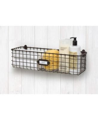 Vintage-like Living Wall Mount Basket