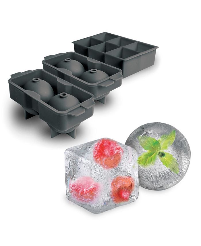 Tovolo Christmas Ornament Ice Molds, Set Of 4, For Making Festive