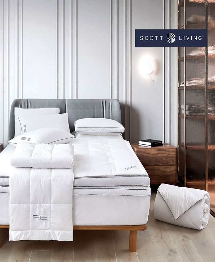 Scott Living Tencel Blend Filled Mattress Topper, California King Macy's