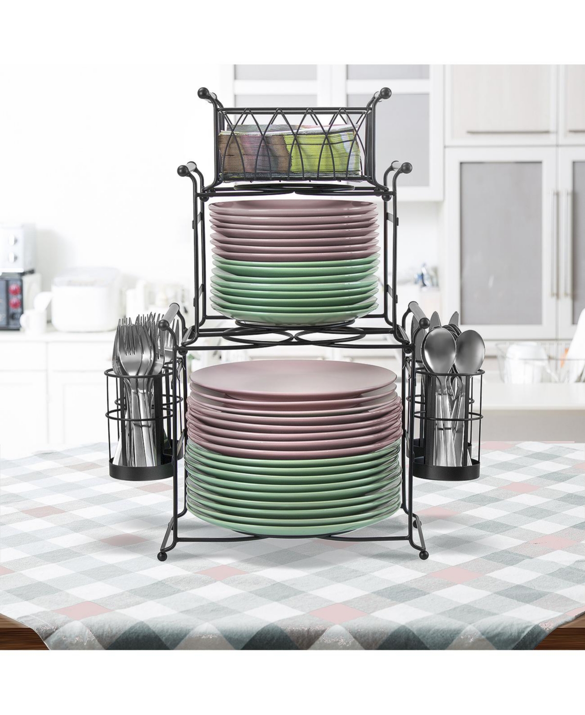 Sorbus Buffet Caddy, Set of 7