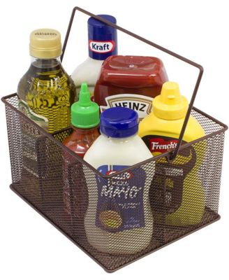 Multi-Purpose Steel Mesh Utensil Caddy