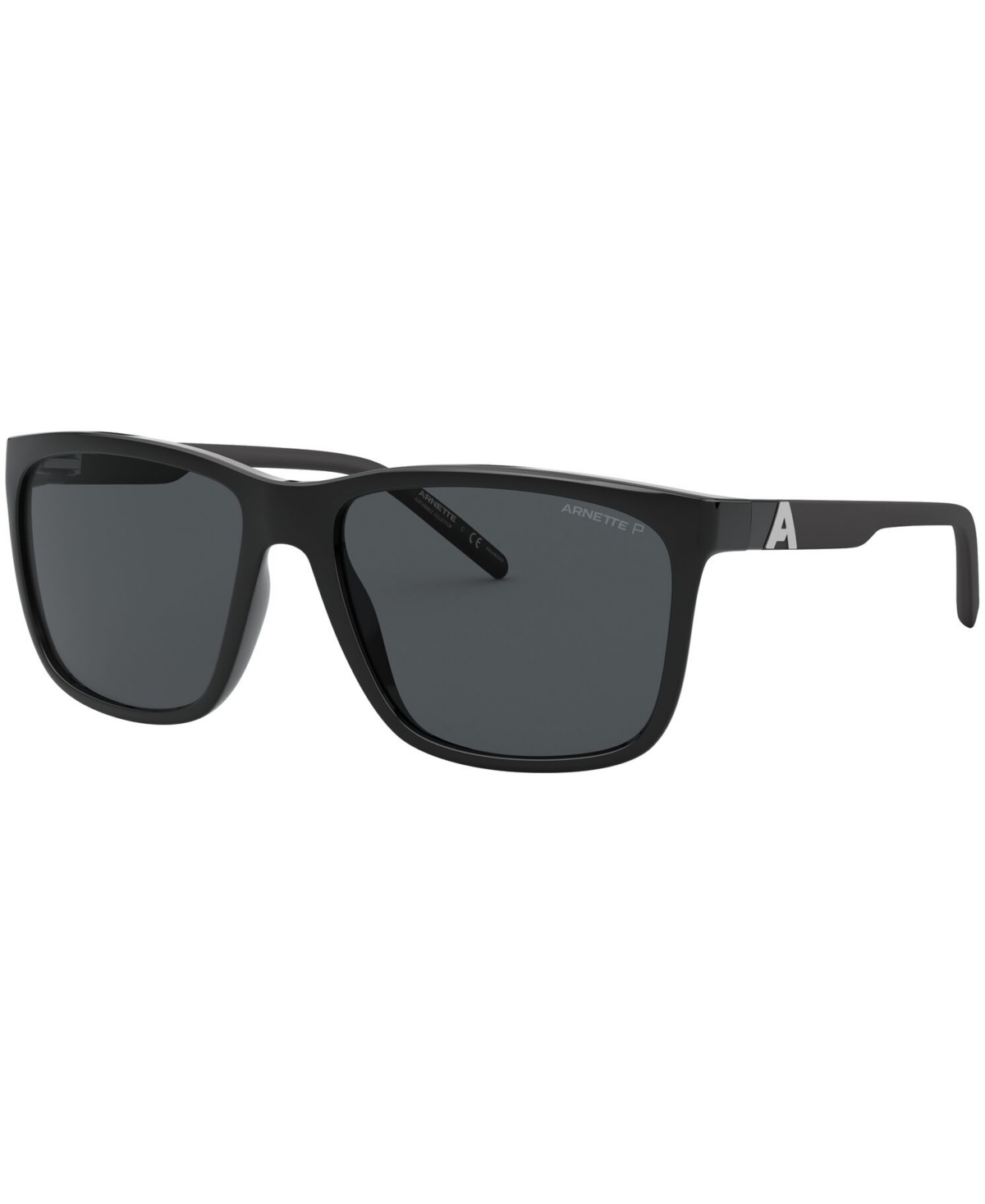 Men's Polarized Sunglasses, AN4272 - BLACK/POLAR GREY