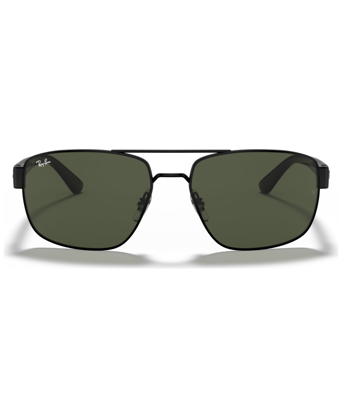 Shop Ray Ban Men's Sunglasses, Rb3663 In Shiny Black,green