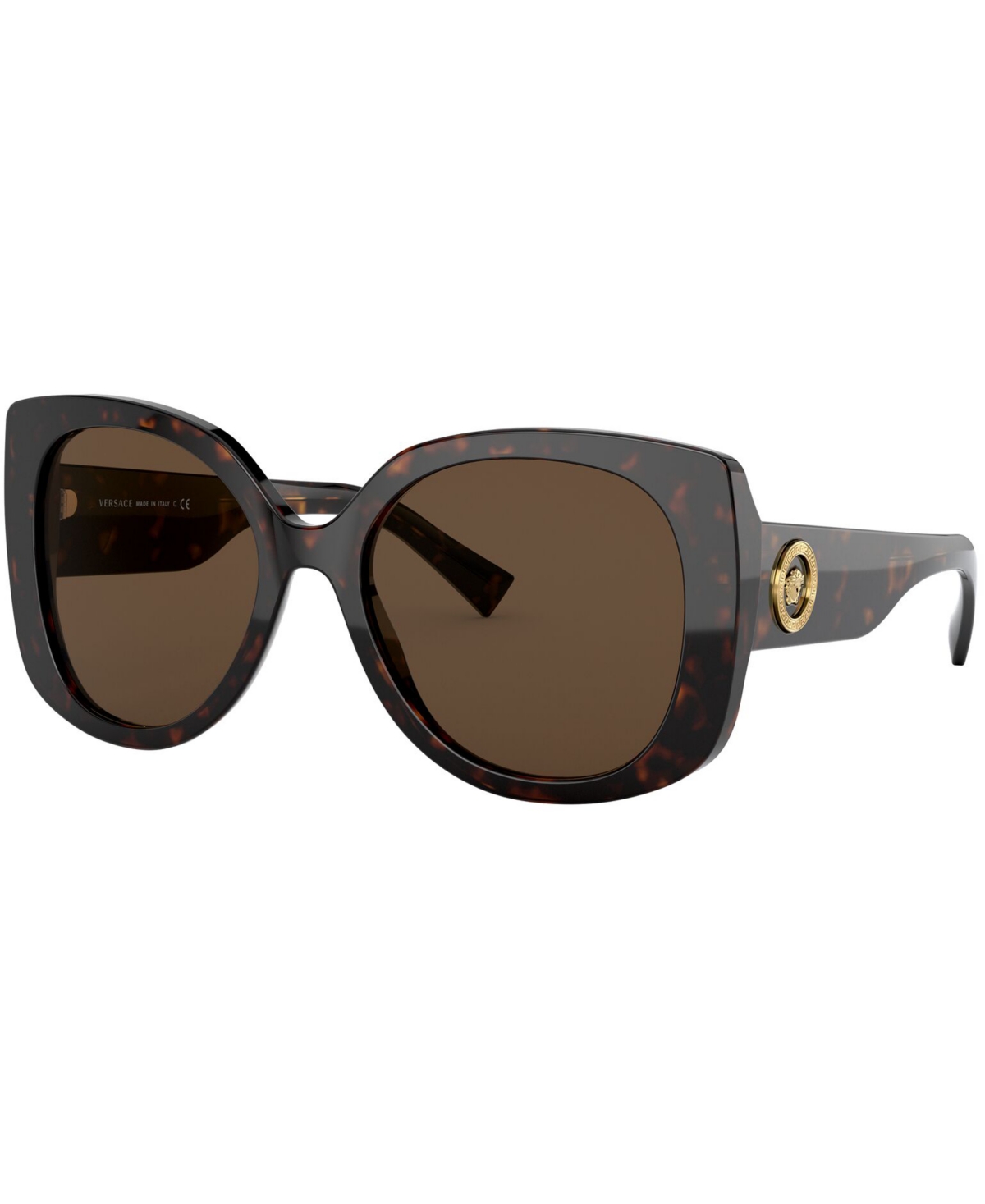 Shop Versace Women's Sunglasses, Ve4387 In Dark Havana,brown