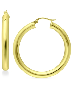 image of Giani Bernini Medium Classic Hoop Earrings, Created for Macy-s
