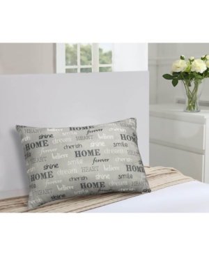 Harper Lane Inspire Bed Pillow, 18 X 36 In Gray