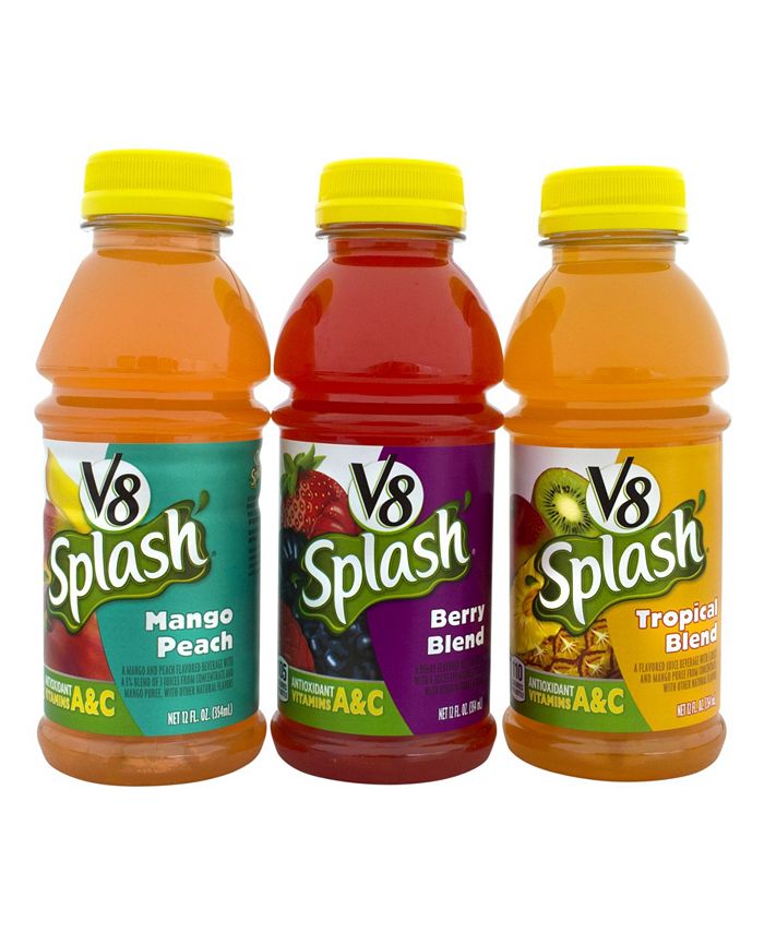 V8 Splash Juice Variety Pack, 12 oz, 18 Count Macy's