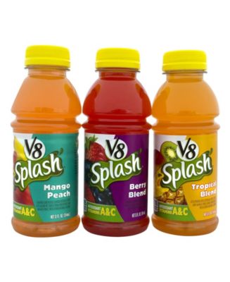 V8 Splash Juice Variety Pack, 12 oz, 18 Count - Macy's