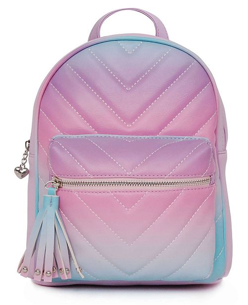 Omg Accessories Big Girls Ombre Chevron Mini Backpack Reviews All Kids Accessories Kids Macy S