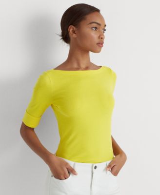 ralph lauren elbow sleeve top