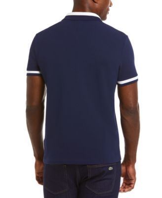 macy's lacoste slim fit polo